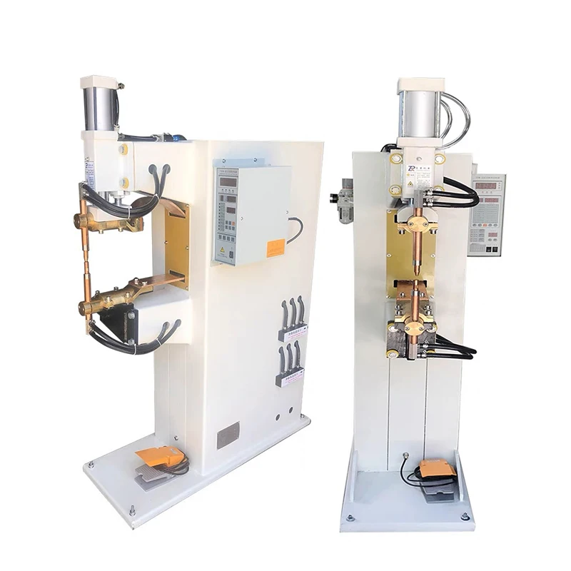 DN Metal Spot Welding Machine Pneumatic Ac Resistance Welding Machine For Stainless Steel Iron Mesh Copper Sheet