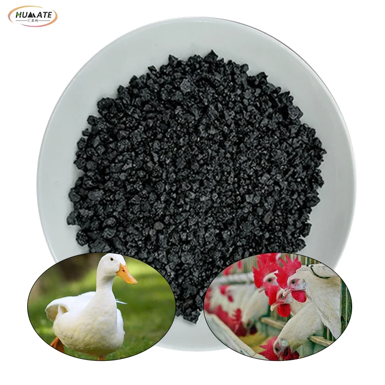 Ningixia Humate mineral premix feed premix for laying hens pig sodium humate over 85% water solubility