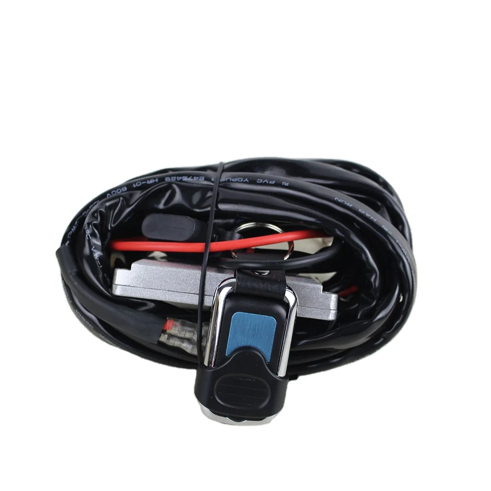 
led fog driving light wiring kits for vehicle mounted offroad 4x4 car light wiring kits offroad car light Wiring harness 