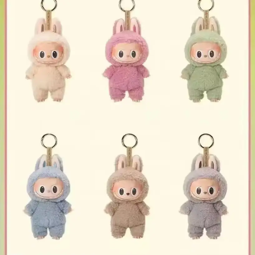 Wholesale POP MART Labubu Macaroon VOL.2 SERIES Have A Set Mystery Box POPMART Vinyl Plush Blind Box Action Figure