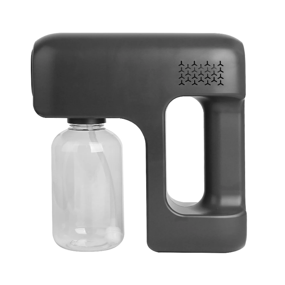 Outdoor Indoor Steam Gun, Handheld Rechargeable Nano Atomizer  Large Capacity ULV Electric Sprayer Nozzle Adjustable Fogger