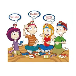 Creative memory training ultimate question card board game guess what am i for 6+ kids