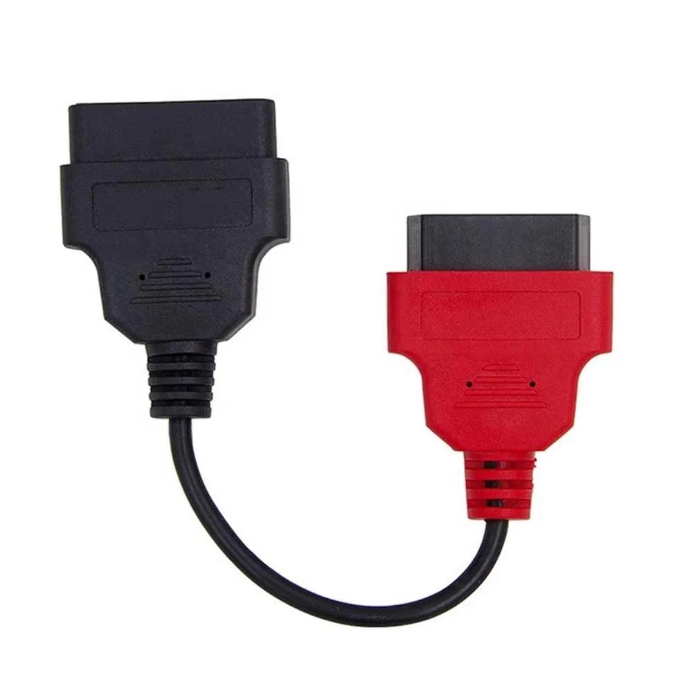 2 кабеля для Fiat ECU 16 Pin MultiECUScan OBD2 OBD диагностический инструмент сканер считыватель кодов адаптер автомобильный соединительный кабель