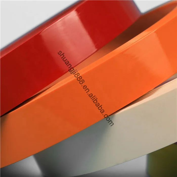the 2022 new style High gloss colorful 18mm pvc edge banding from China