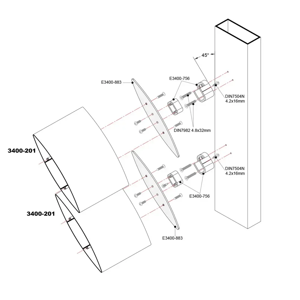 Zonron Building Powder coating Aluminum Airfoil louvers wall facade Shades sunshade airfoil sun louver fence louver