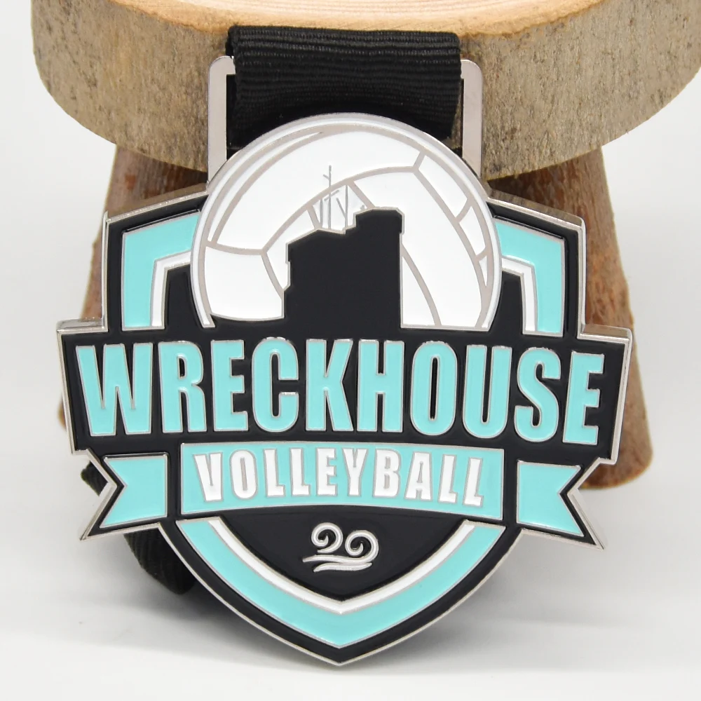 Manufacturer Wholesale Custom Race Taekwondo Zinc Alloy 3D Award Marathon Running Medal