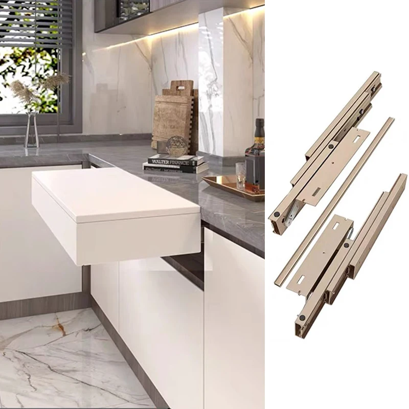 Dining Table Guide Rail Tables Slide Pop-up Spring Extension Rail Dining Table Slide Mechanism