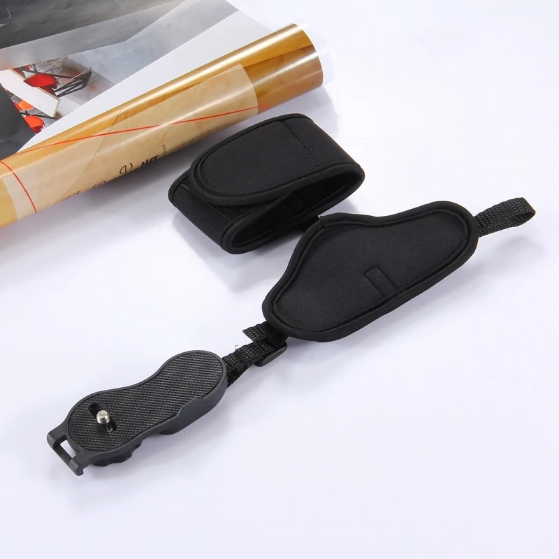 Высокое качество оптовая продажа OEM индивидуальный PULUZ Мягкий неопреновый ремешок для запястья с винтовой пластиковой пластиной SLR/DSLR-камер