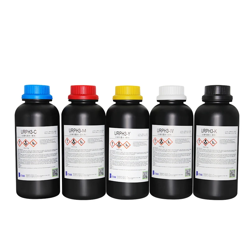 High Quality Korea IT UV Ink ITINK for Ricoh Gen5 5S G6 G5 printhead URPH3 LED UV INK Neutral Soft UVRC3 uv Ink