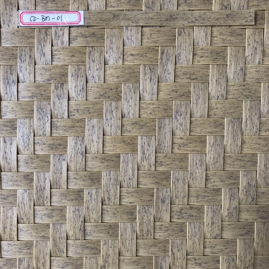 Synthetic Bamboo Weaving Mat Wall and Ceiling Roof Tiles for Decorative Designs