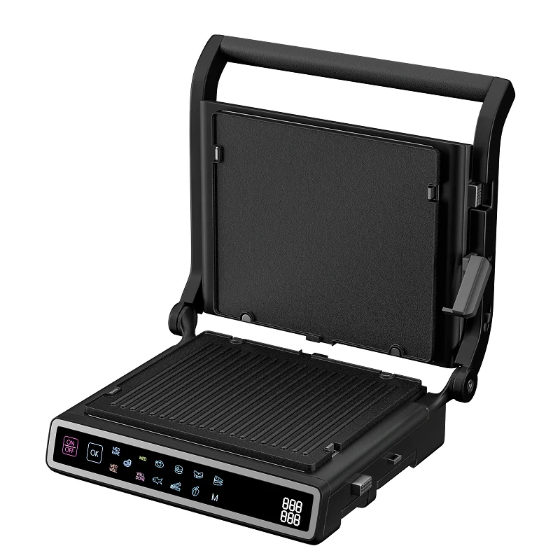 Бытовой разборный масляный коллектор с двойной пластиной Электрический контактный сэндвич-пресс panini гриль