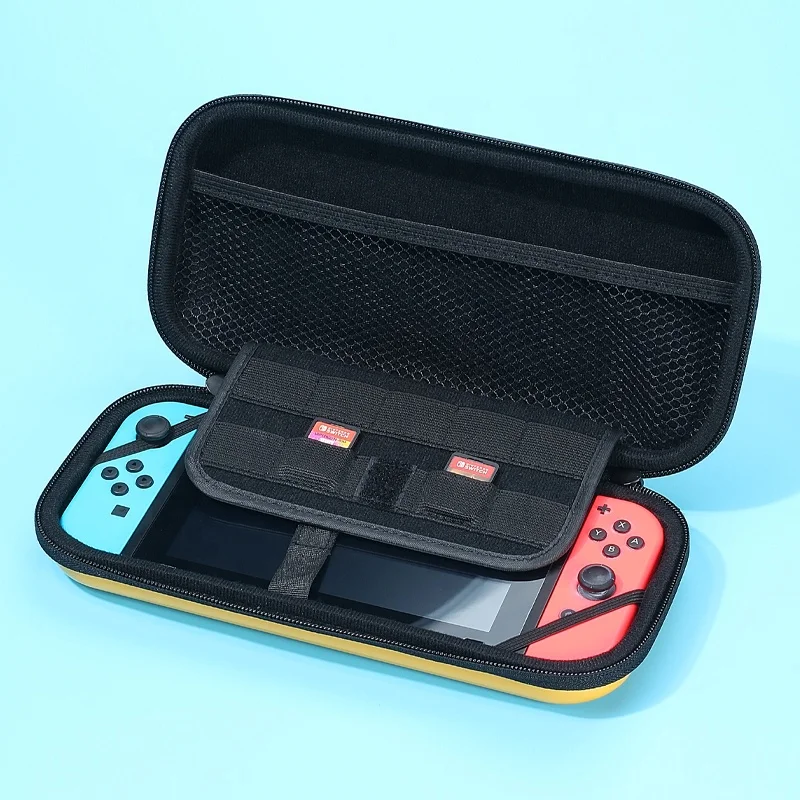 
Carry Case Compatible with Nintendo Switch Console & Accessories- EVA Protective Hard Portable Travel Carry Case Shell Pouch 