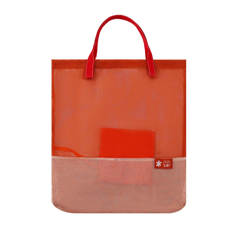 wholesale Hot Selling Hanging for Potato Onion Garlic Vegetable Net Mesh Grocery Bag Reusable Kitchen Grocery Net Shopping Bag