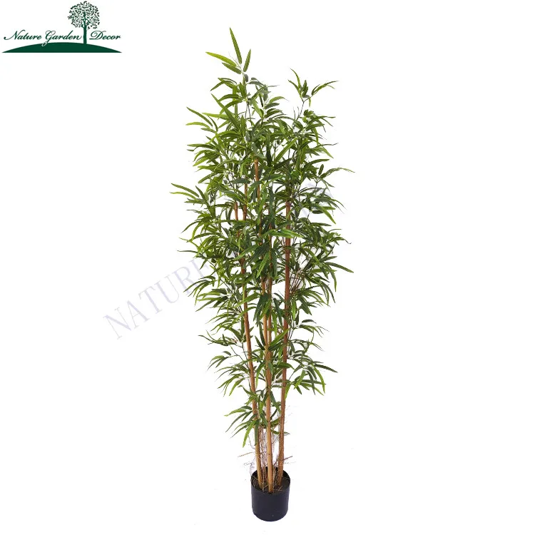 High Quality Indoor Balcony Garden Fake Bamboo Tree Landscaping Large Artificial Plants