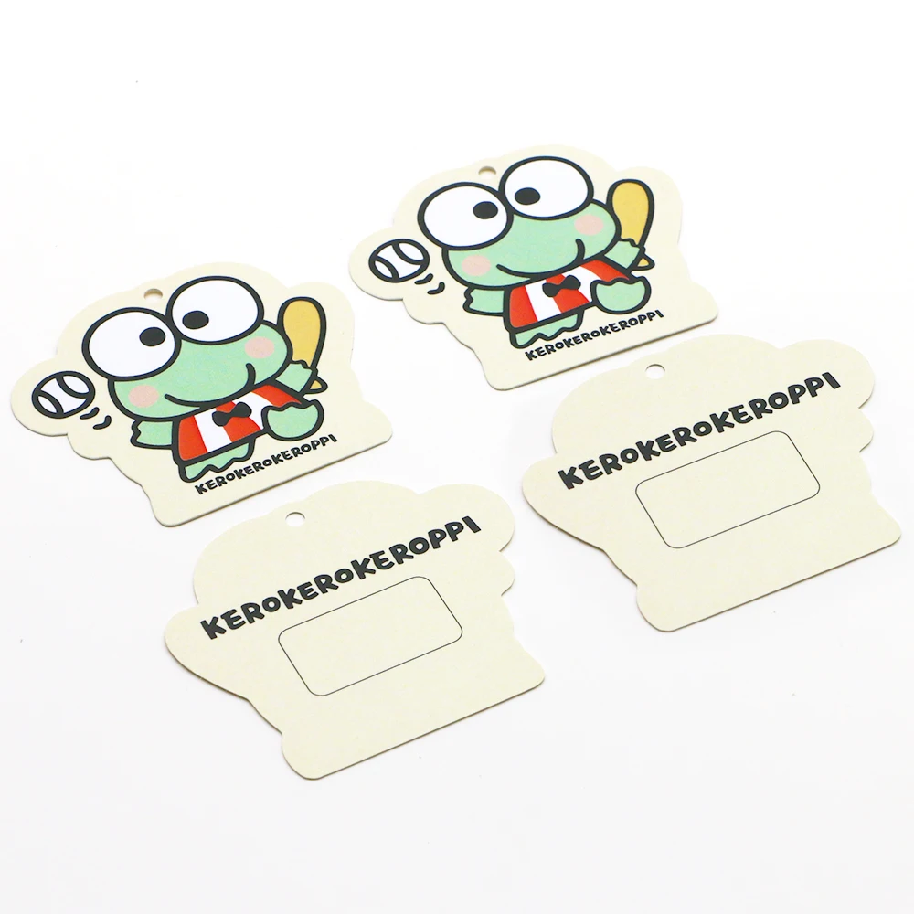 clothing printing paper hangtags clothing price tags Custom logo qr code tag brand tag kero flog clothes label custom