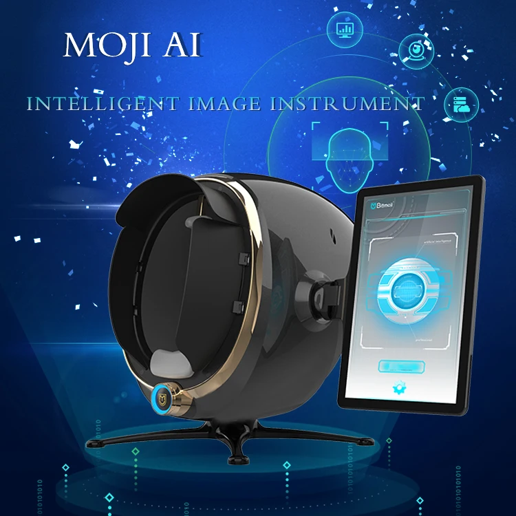 Bitmoji Skin Analyzer 3D High Quality Face Scanner Home Use Skin Analyzer