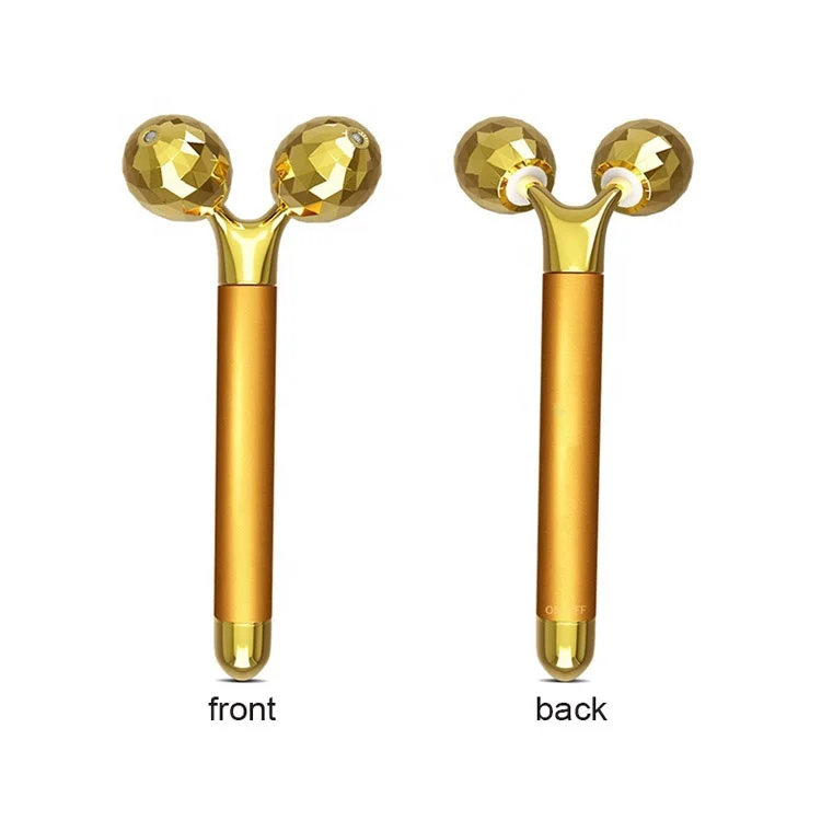 
Multifunctional KAKUSAN 3D Y Shape Solar Energy Japan Slimming Facial Roller germanium 24K bar beauty care cosmetic tools 