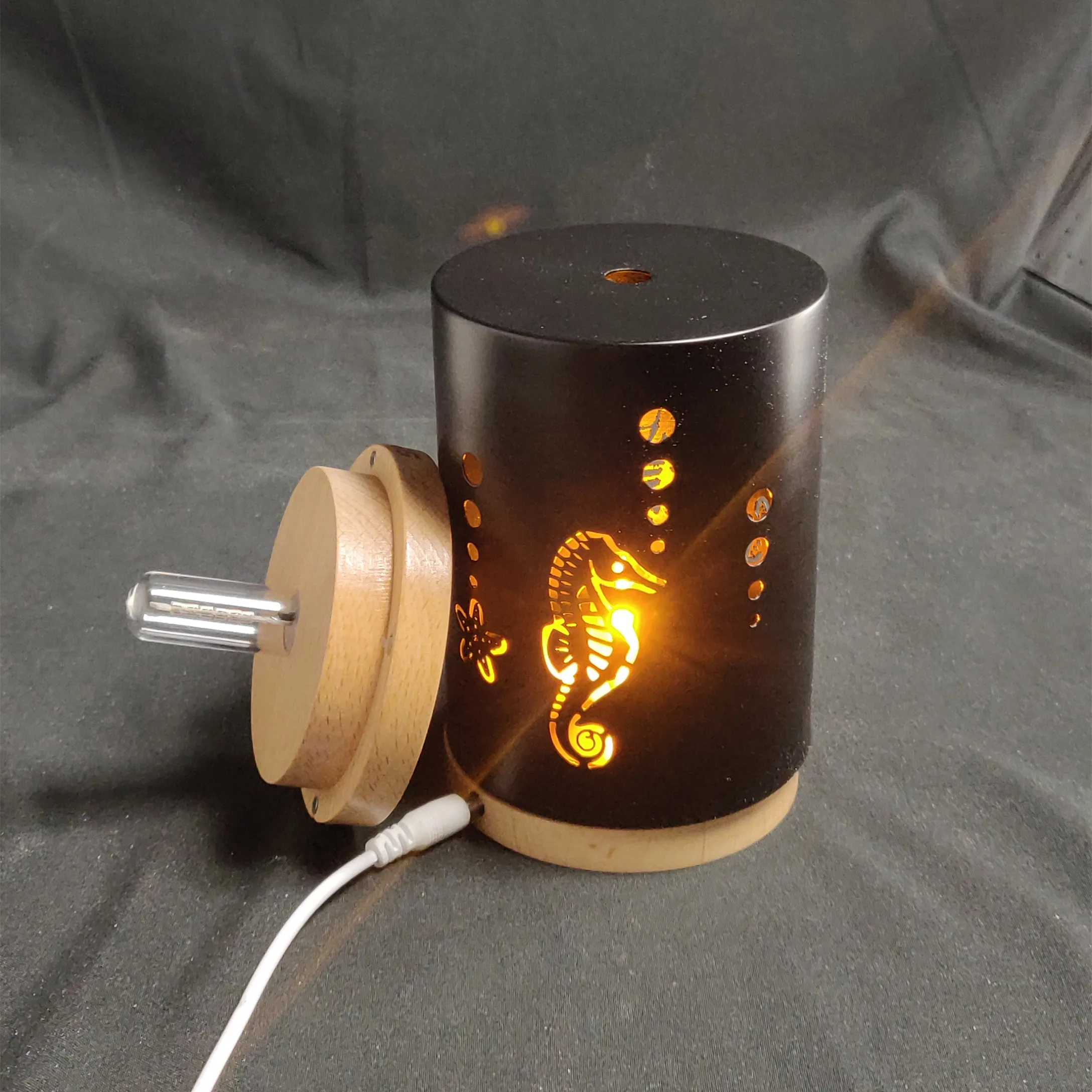 Exclusive Popular Products Salt Lamp Himalayan Rock Salt Hanging Lamp Wood Led Light Base