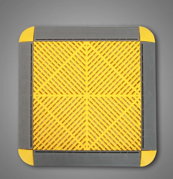 Manufacturer Wholesale PVC Ribbed mat for car wash repairs workshop floor