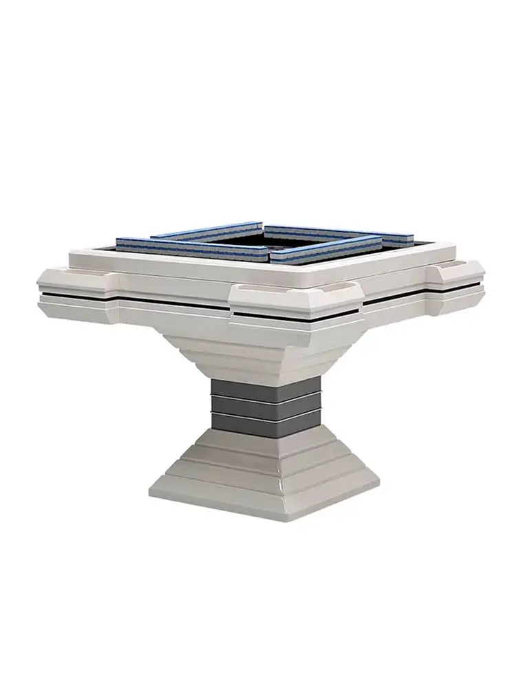 Factory custom luxury modern mahjong table, high-end clubhouse, home entertainment automatic mahjong machine