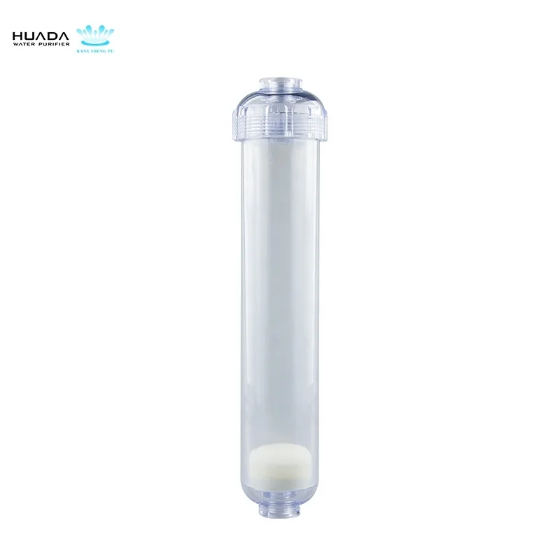 10-Inch Clear Cartridge Water Filter Housing with Carbon Block for Improved Water Purification water filter housing