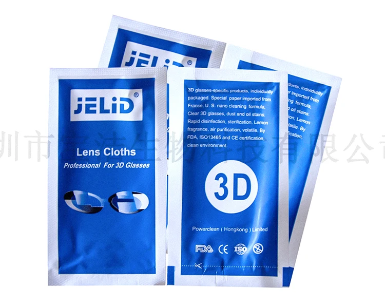 Disposable Sunglasses Lens Cleaning Wipes