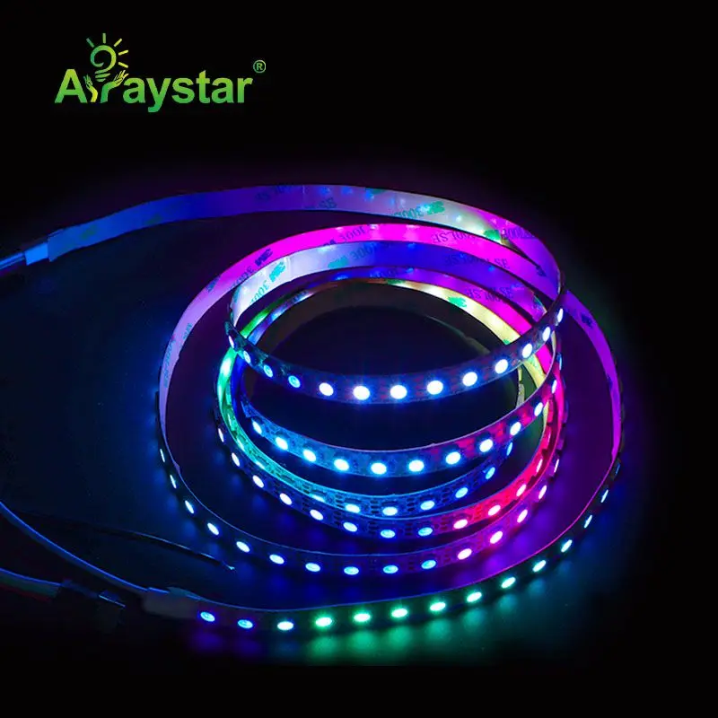 Best selling mini cut addressable LED digital strip 12V programmable WS2812 SK6813 RGB IC PIXEL LED strip light dream color