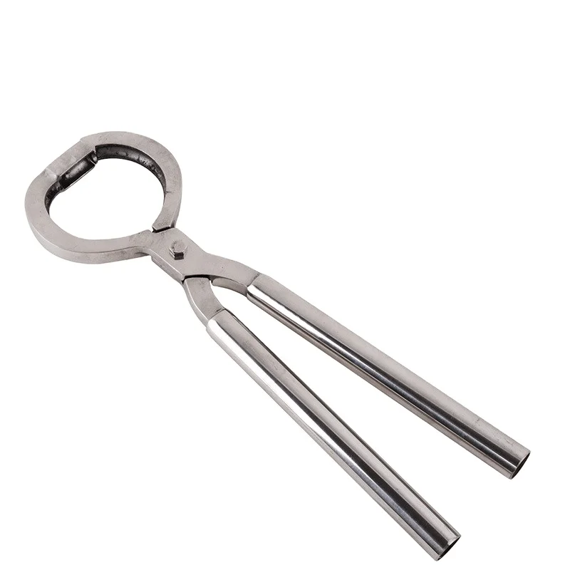 Stainless Steel Bull Cattle Nose Ring Lead Holder Puller Pliers Tool of Install Plastic Cattle Nose Ring