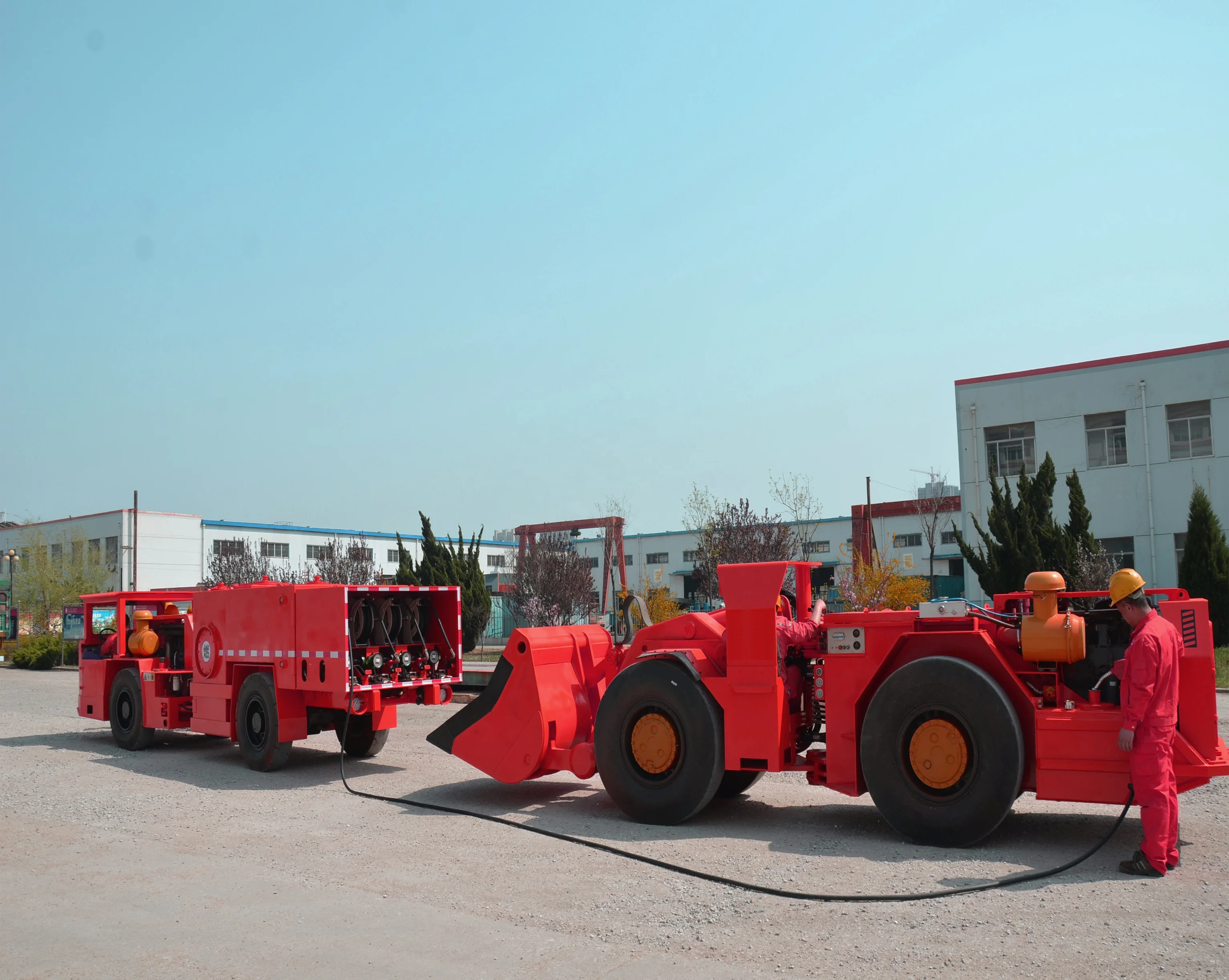 Shandong Tuoxing Underground Lhd 6.0 Diesel With Kessler D106 Axle Scooptram Underground Loader