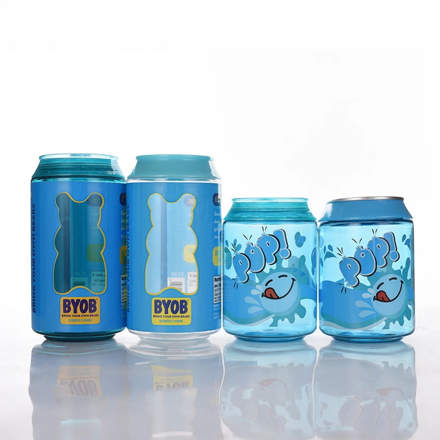 Christmas Gummy Jelly Cute Custom Small Plastic Candy Packaging