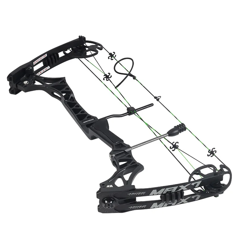 M129 Metal 30-70 Lbs Pulley Compound Bow Slingshot Hunting Bow and Arrows Compound Bow