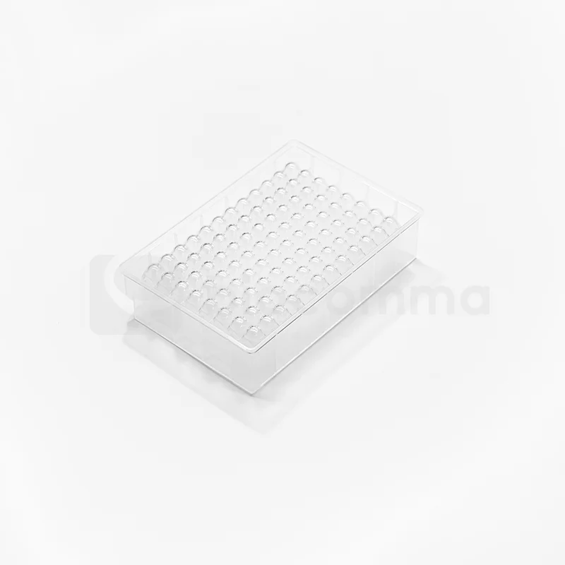 Biocomma 96-well square hole 1.6 ml  U bottom PP  collection for Nucleic acid extraction plate, filter plate