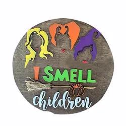 Harvest Festival Front Door Welcome Sign Hanging Faux Handmade Decorative Hangings Halloween Craft Decorations