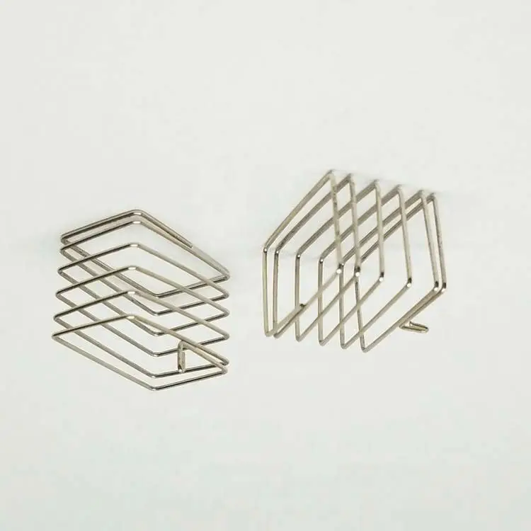 Custom stainless steel rectangular square shaped wire compression spring