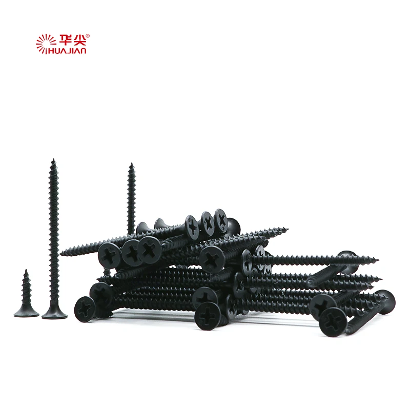 Wholesale Gypsum Board Drywall Screw Bugle Head Oxide Steel Screws DIY Black Screws
