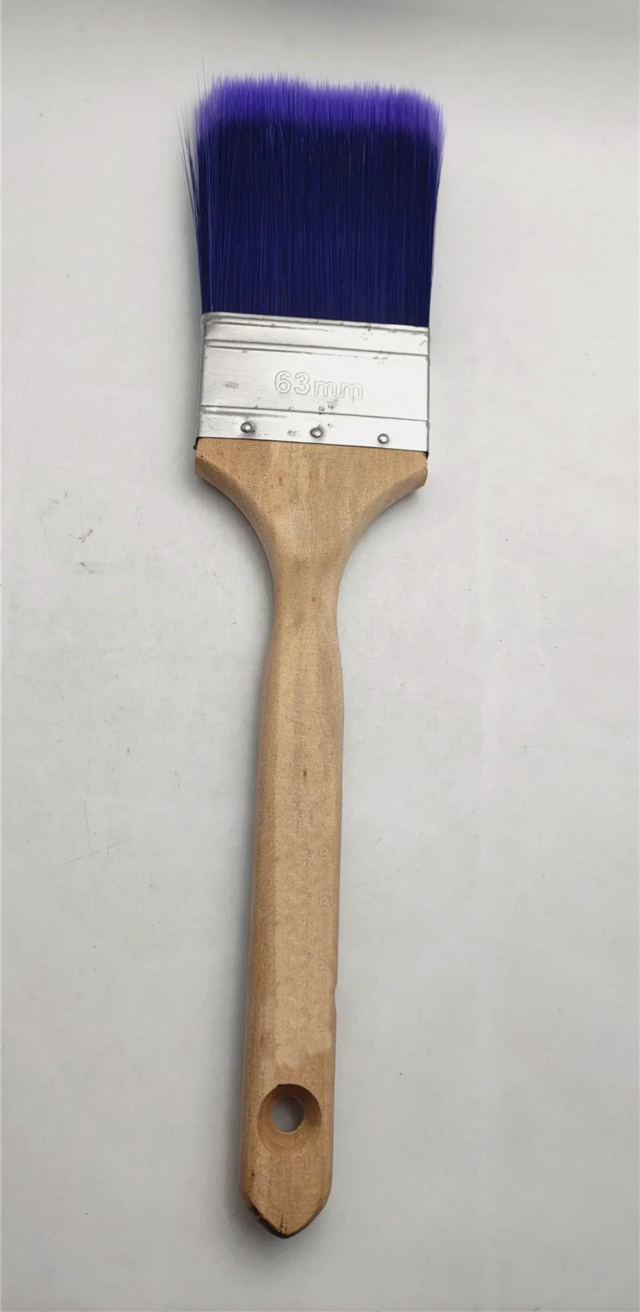 Professional 2.5Inch PET Bi-Color Filament Paint brush with Different Handle Material