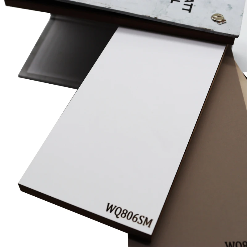 21mm mdf board Super matt UV MDF for kitchen decoration and cabinet production