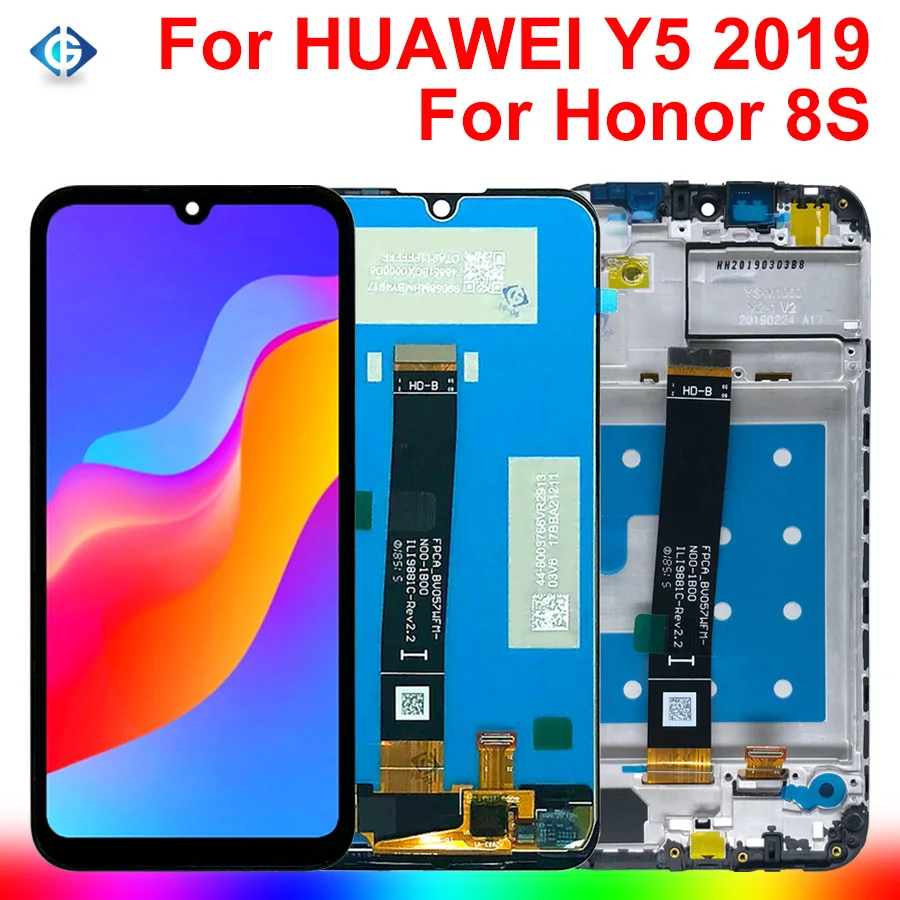 LCD Screen Display for Huawei Y6 Pro LCD with Touch Digitizer Assembly Honor Play 5X / Enjoy 5 LCD for Huawei Y6 Pro Display
