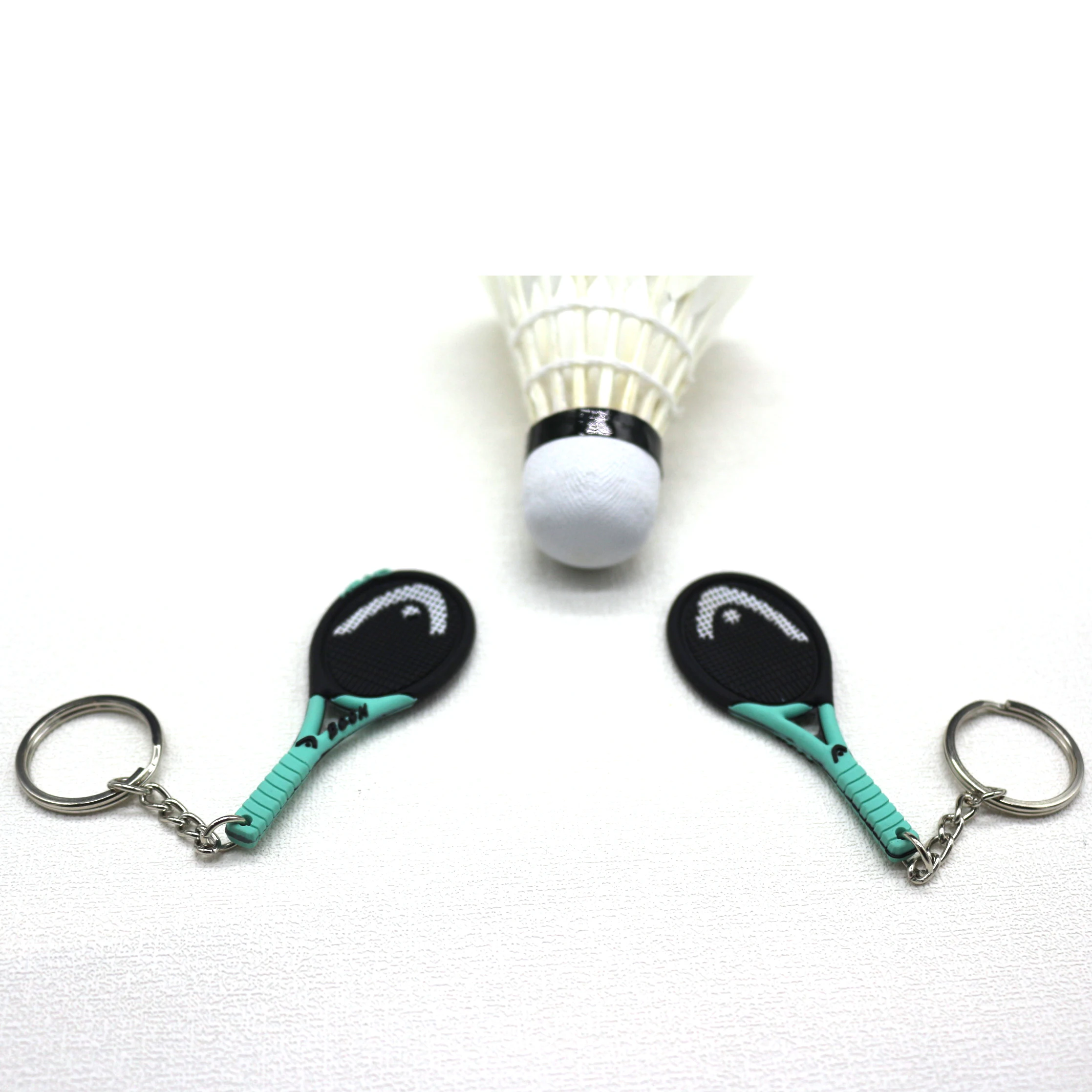 Модный новый дизайнерский брелок для ключей с теннисными мячиками в спортивном стиле