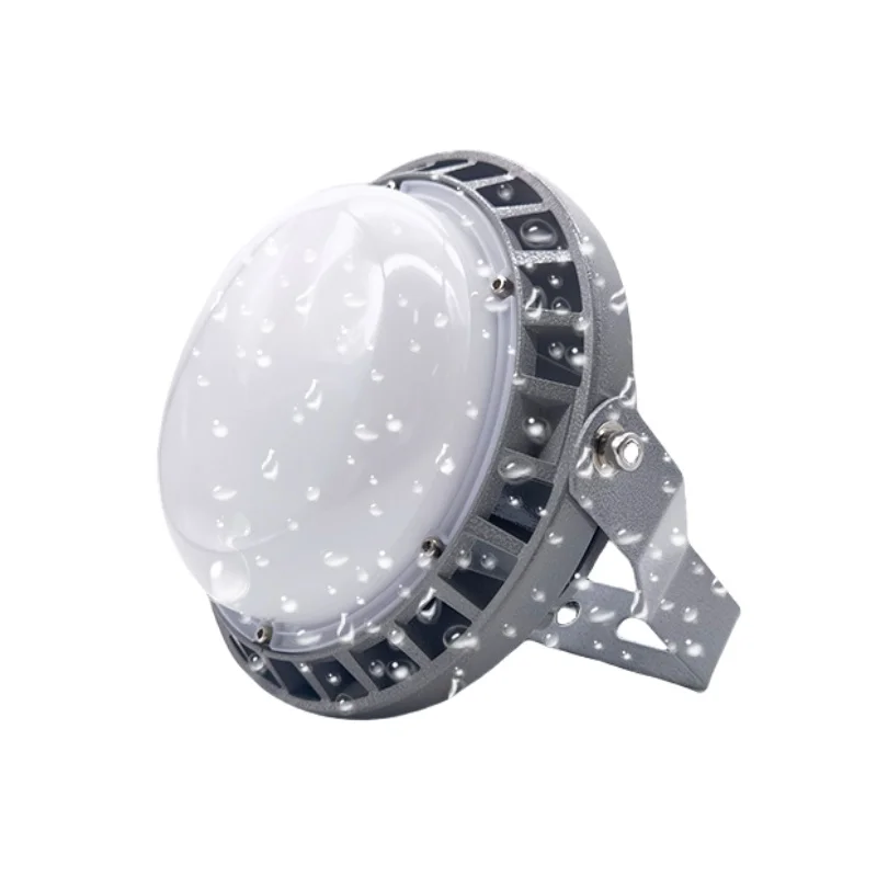 ATEX 70W 80W Grid Encasement Explosion Proof Ceiling Mounted High Bay Light For Power Plants