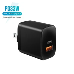 Адаптер для быстрой зарядки 33 Вт с двумя портами iPhone 12Pro/12/11