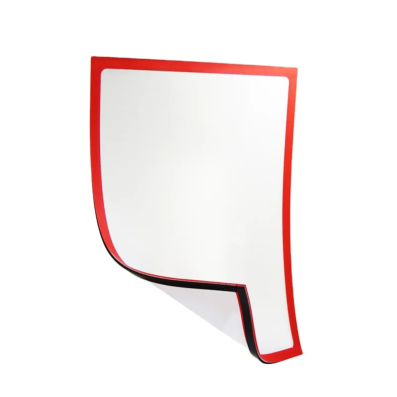 Adhesive A3 PVC Magnetic File Holders for Steel sheet notice