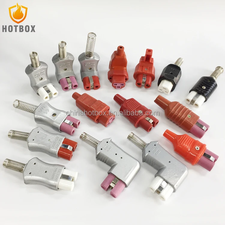 Electric Industrial black bakelite T802  35A high temperature plug for band heater