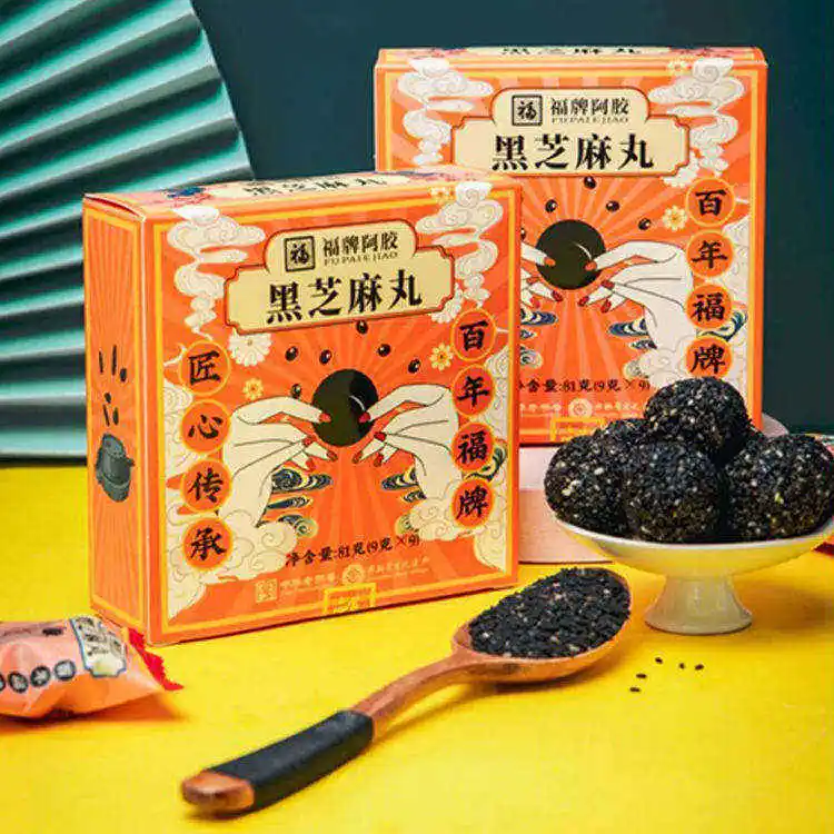Ejiao Essence yile здоровая пища черный кунжутный шар эссенция