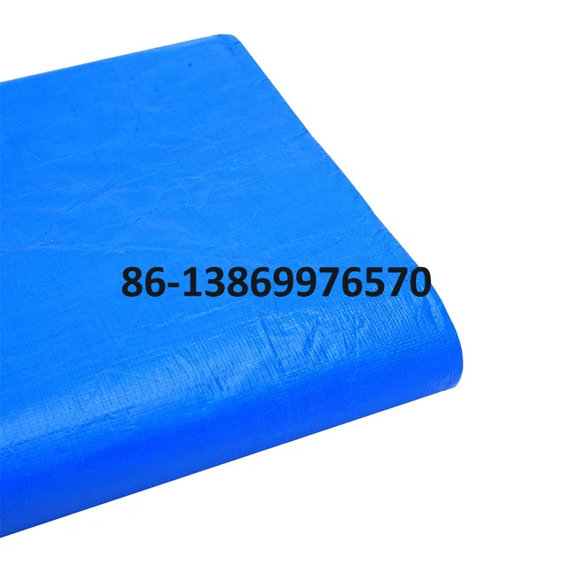 good quality blue color waterproof Tarpaulin Fabric