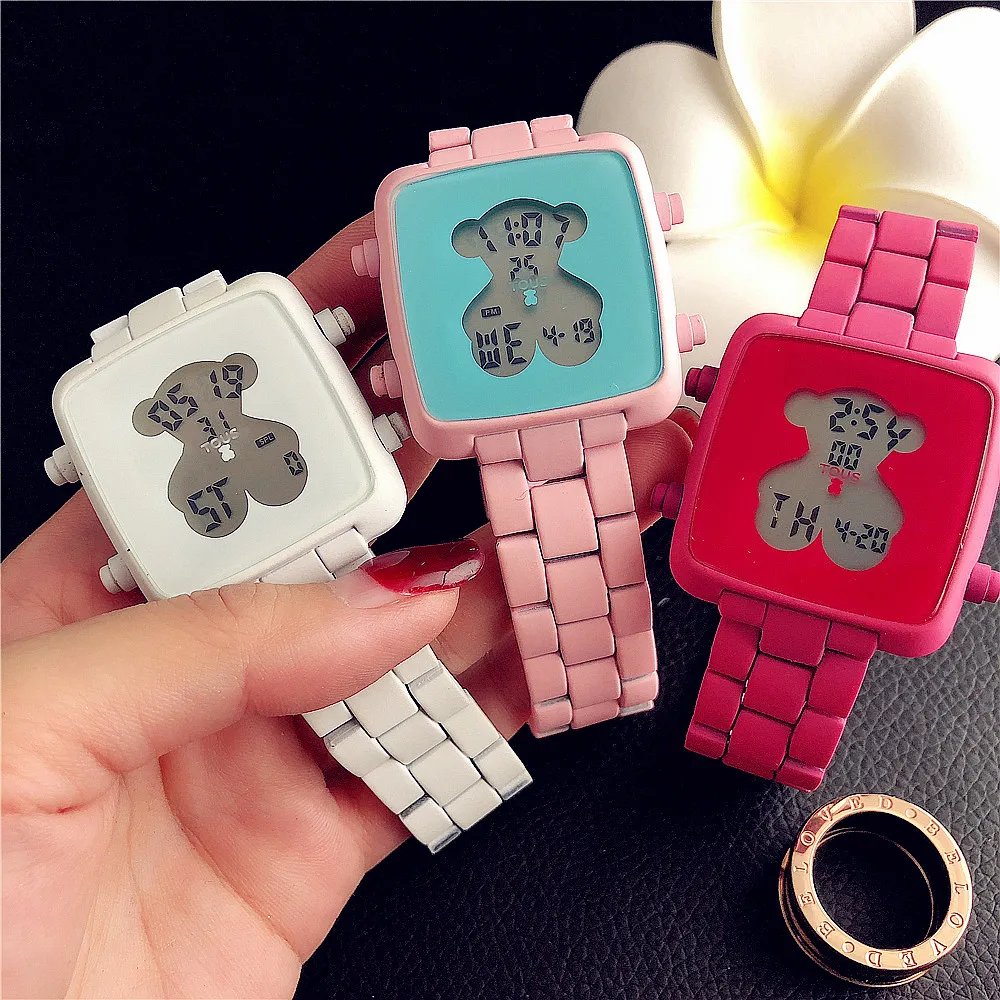 Digital women watch mens watches relogio masculino top brand sport wrsitwatch 2020 new fashion style girls watches_17