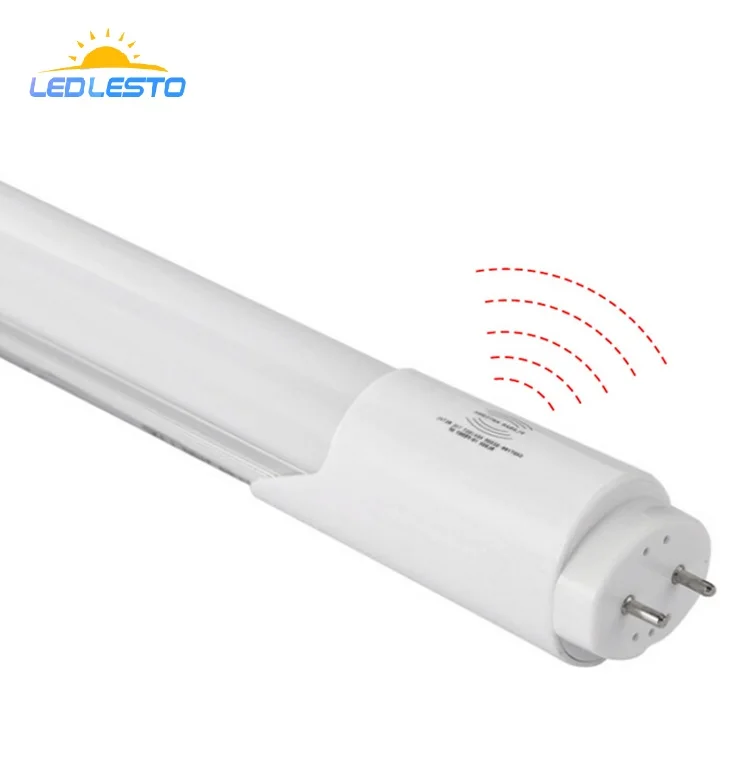 9W 18W 25W Parking Lot Lamp Microwave Radar Sensor Light T8 Led Tube With Motion Sensor
