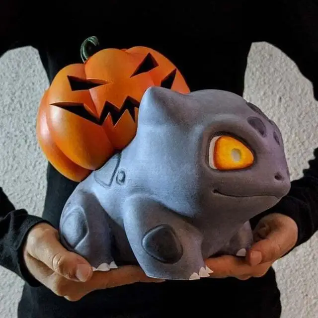 Resin Crafts Custom Halloween Pumpkin Wonderful Frog Seed Baoke Dream Spirit Ornaments