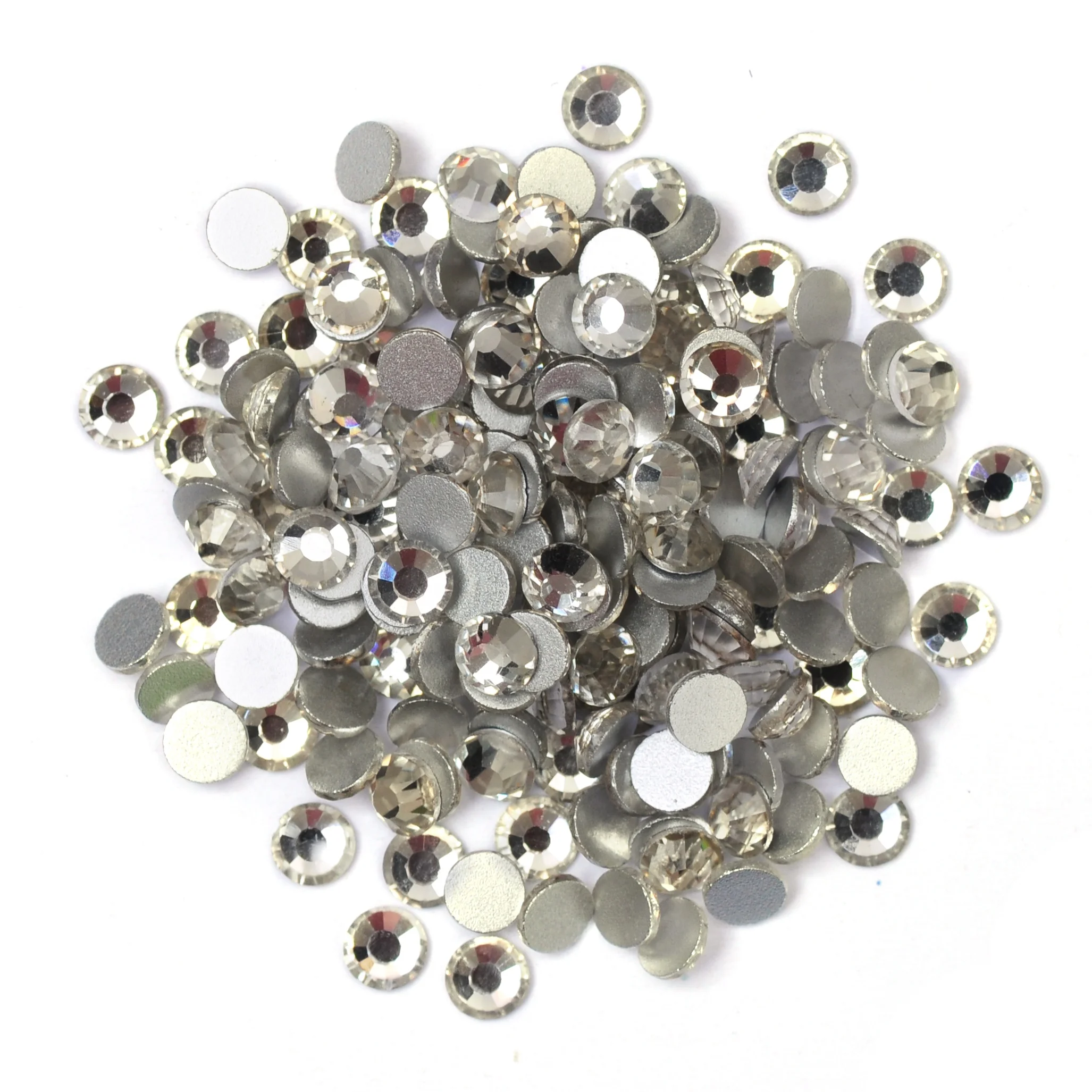 5A Quality Crystal Glass Rhinestone Strass Bulk Flat Back Rhinestones