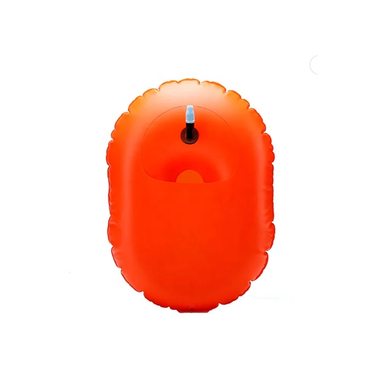 Manufacture Inflatables Kids PVC Waterproof Swim Buoy Bag Buoy Swimming Pool Buoys Floating Pull Buoy Floating Swim Buoy